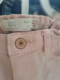 Set 2 jeans: rosa y azul - ZARA / GRISINO - Talle: 12 a 18 meses - comprar online