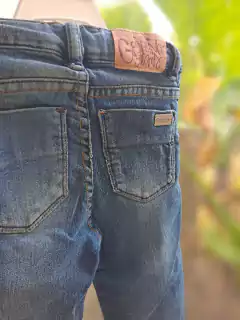 Set 2 jeans: rosa y azul - ZARA / GRISINO - Talle: 12 a 18 meses