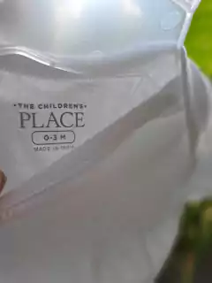 Body blanco MC - PLACE - Talle 0a3 meses - comprar online