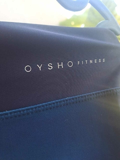 Calza azulcon degrade en celeste y rosa abajo - OYSHO FITNESS - Talle XS en internet