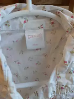 Vestido blanco con flores MC. Coniglio. 24 meses, en internet