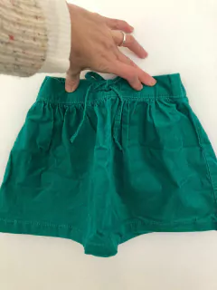 Pollera de corderoy verde botella. CARTERS. 3 años. en internet