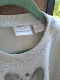 Outlet- Buzo gris peludito con conejo. KOALA KIDS. 3 años. - comprar online