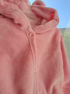 Buzo rosa de algodón peludito adentro - BESU BABY - 6 meses. - comprar online