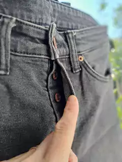 Jean gris, abotonado, skinny - H&M - Talle 30 - tienda online