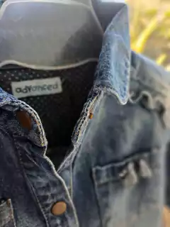 6/9M | Camisa de jean c volados - ADVANCED- Talle M (6a9 meses) en internet