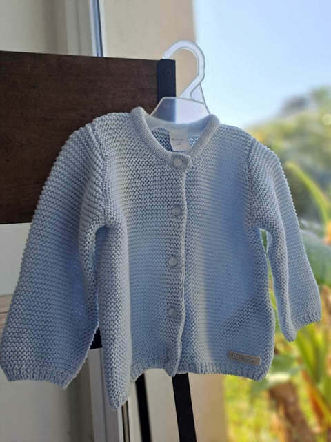 Sweater celeste - bb CHEEKY - Talle m(6a9 meses)