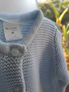Sweater celeste - bb CHEEKY - Talle m(6a9 meses) en internet