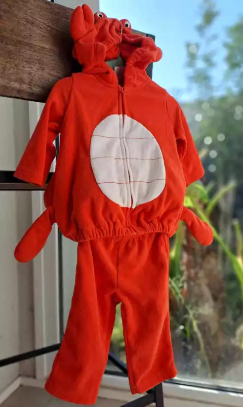 3/6M | Conjunto naranja polar, cangrejo - CARTERS - Talle: 3a6 meses