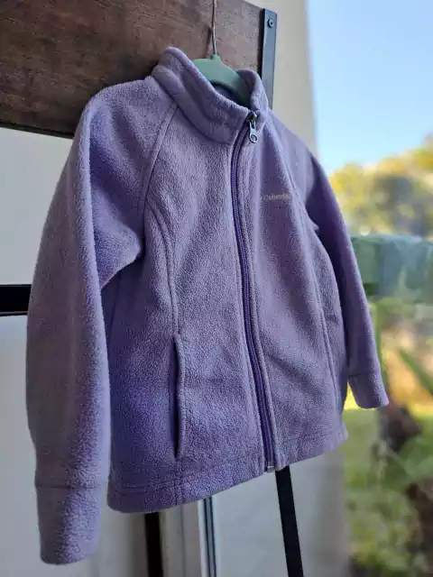 Outlet- Campera polar lila - COLUMBIA - Talle 3 años