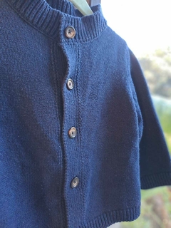 Sweater azul prendido. Baby Cottons. 18 meses. - comprar online
