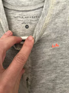 Enterito gris. PAULA. 3 meses. - comprar online