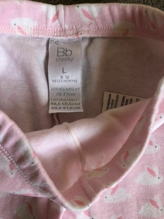 Ranita de algodón rosa con conejos. CHEEKY. 9 meses. - comprar online