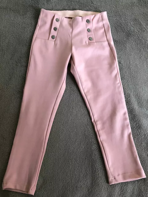 Calzas rosa como de lycra. CONIGLIO. 6 años.