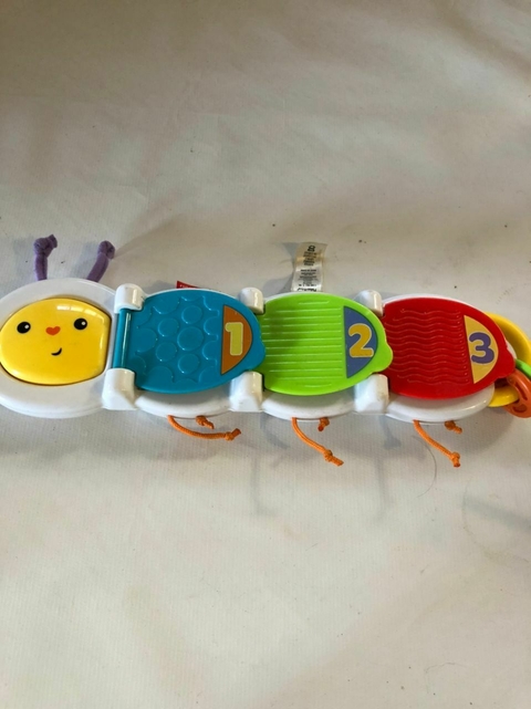 Juguete- Gusanito sensorial FISHER PRICE para bebe.