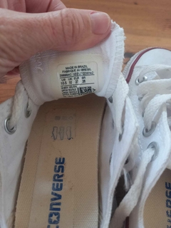Zapatillas blancas CONVERSE. Talle 27. Ver etiqueta con medidas. - comprar online