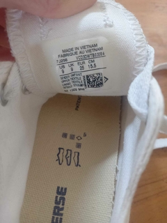 Zapatillas blancas CONVERSE. Talle 25. Ver etiqueta con medidas. - comprar online