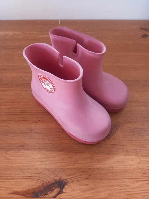 Botas de lluvia rosas. GRISINO. Talle 26.