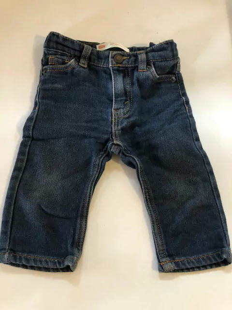 Jean azul LEVIS. 6/9 meses.