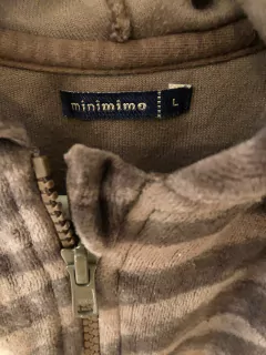 9M | Buzo con ciere y capucha de plush animal print. MIMO. 9 meses. - comprar online