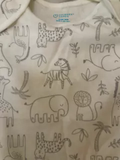 Body MC blanco con animales. PRIMARK. 12 meses. - comprar online