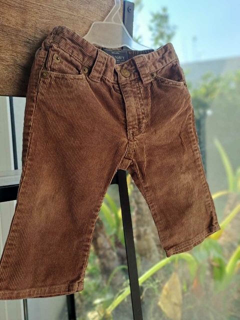 Pantalon corderoy marron - OLD NAVY - Talle 6a12 meses
