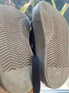 Zapatillas de cuerina azul c cordon-MIMO-Talle 20 en internet