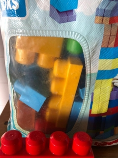 JUGUETE- Bolsa de bloques grandes. FISHER PRICE. en internet