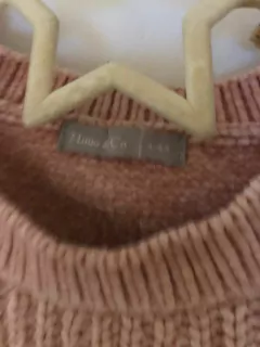 Sweater rosa viejo. MIMO. Talle 4 años- - Lo Canto • Moda Circular