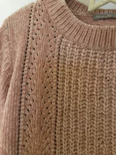 Sweater rosa viejo. MIMO. Talle 4 años- en internet