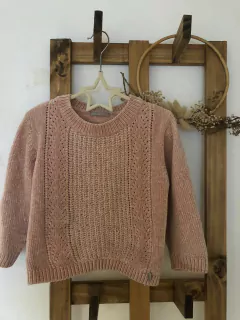 Sweater rosa viejo. MIMO. Talle 4 años- - comprar online