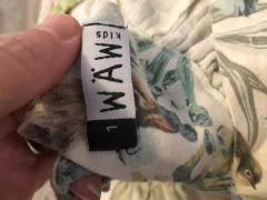 Vestido con animales del bosque. WAW KIDS. Talle 1 año. - comprar online