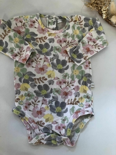 Body ML con flores. CHEEKY. Talle S de bebe. 3 meses, - comprar online