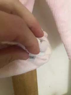 Campera rosa de corderoy y algodón con capucha. BABY COTTONS. 9 meses. en internet