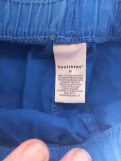 Short azul eléctrico con elástico en la cintura. Healthtex. 2 años. - comprar online