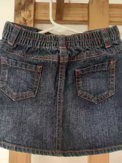 4A | Pollera de jean azul con elástico en la parte de atrás. HEALTHTEX. 4 años. en internet