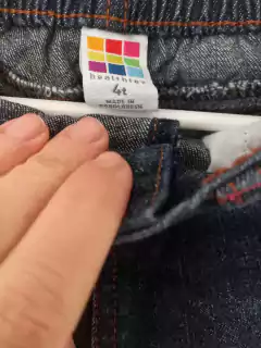 4A | Pollera de jean azul con elástico en la parte de atrás. HEALTHTEX. 4 años. - comprar online