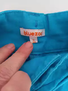 4A | Pantalón turquesa tipo pescador. BlueZoo. 4 años. - comprar online