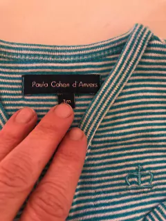 Saquito de algodón con botones. PAULA. 3 meses. - comprar online