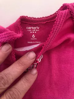Body rosa MC. CARTERS. 6 meses. - comprar online