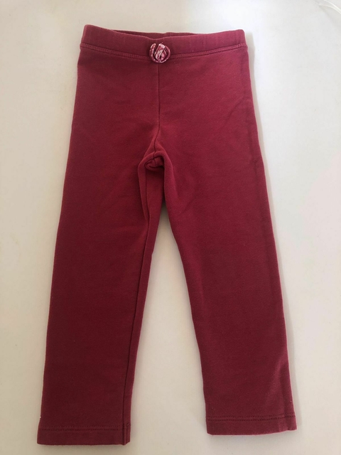 Pantalón de algodón rosa. BABY COTTONS. Talle 3 años.