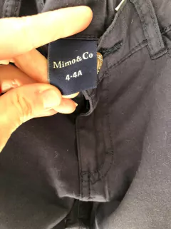 Pantalón azul finito. MIMO. 4 años. - Lo Canto • Moda Circular