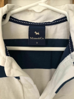 Chomba ML a rayas azul y blanca. MIMO. 3 años. - comprar online