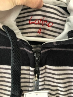 NUEVO- Buzo con capucha de algodón y cierre. Latino. Talle 4 años. - comprar online
