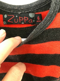 Pijama entero de algodón naranja y negro con murciélago. ZUPPA. 6 meses. - comprar online