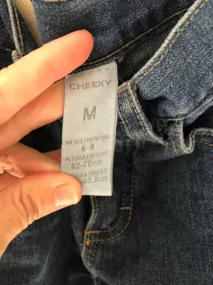 Jean azul. CHEEKY. 6/9 meses. - comprar online