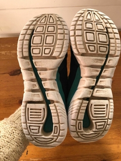 Zapatillas azules y turquesas. Olimpycus. Talle 37. Ver etiqueta. - Lo Canto • Moda Circular