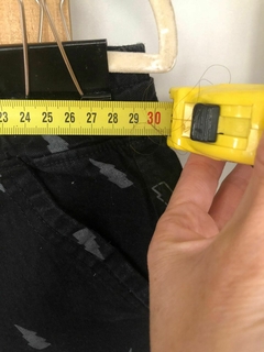 Short negro con rayos. 8/9 años. 30 CM de cintura. - comprar online
