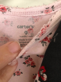 SET- Dos bodys ML floreados. CARTERS. 9 MESES. - comprar online