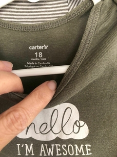 SET- Dos bodys MC. CARTERS. 18 meses. - comprar online